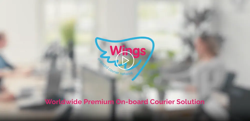 Wings OBC onboard courier video in English